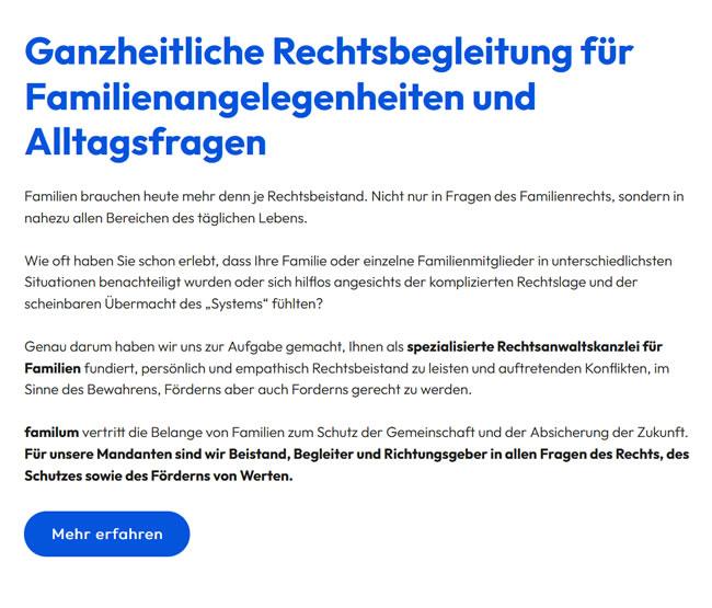 Rechtsanwalt f&uuml;r Familienangelegenheiten 